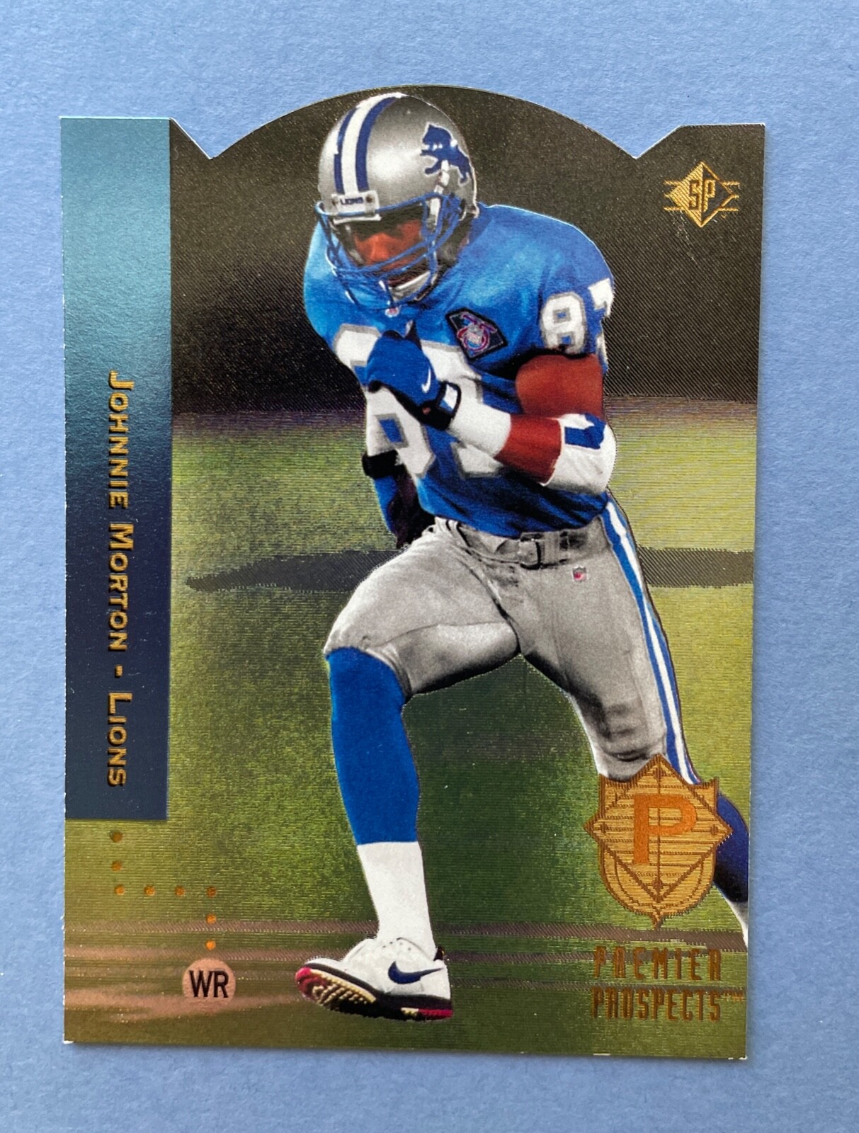 1994 Upper Deck SP Football Johnnie Morton Die Cut #12 Rookie RC Detroit Lions