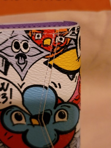 Portefeuille Louis Vuitton Graffiti ORGANISATEUR DE POCHE monogramme géant multicolore neuf boîte - Photo 18/23