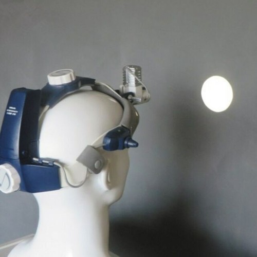 5W Dental Leather Headband KD-205AY-2 LED Headlight+2.5X420mm Loupes+AL-Case CE - 第 3/24 張圖片