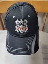 RARE! ROUTE 66 Can-Am Spyder - LAMONSTER GARAGE - Ball Cap NWOT- CAP AMERICA