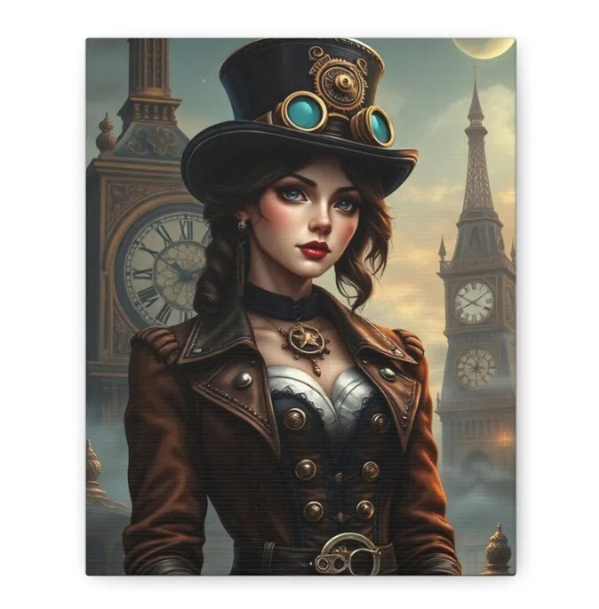 Wall Art for Fantasy Home Decor Lovers. Art Title: Timekeepers Muse