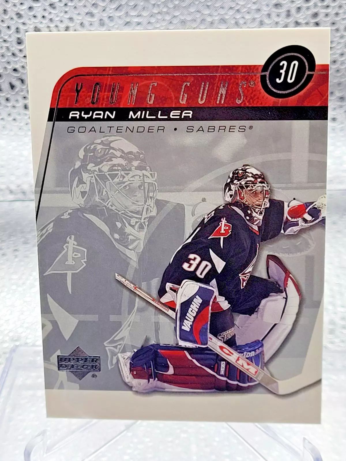 Ryan Miller trading card