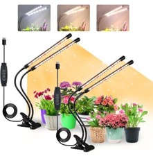 Grow Lights for Indoor Plants, Full Spectrum LED Plant Lamps with Clips and...