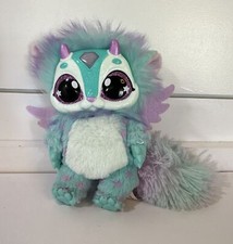 Magic Mixies Interactive 8" Blue Mixie Plush Doll Lights Sound Toy Tested