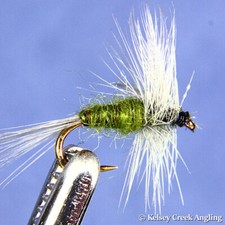 1 Dozen (12) Blue Wing Olive Dry Flies