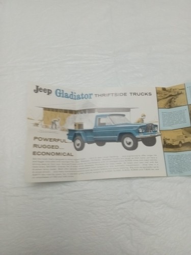 1964 Jeep Gladiator Sales Brochure - Vintage Fc2 - Picture 6 of 7