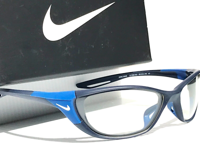 メガネ４点セット（OAKLEY未使用、 cryo、Nike、gunnar） NIKE ZONE Matte Navy Blue Frame CLEAR Lens Sunglass DZ7356 410