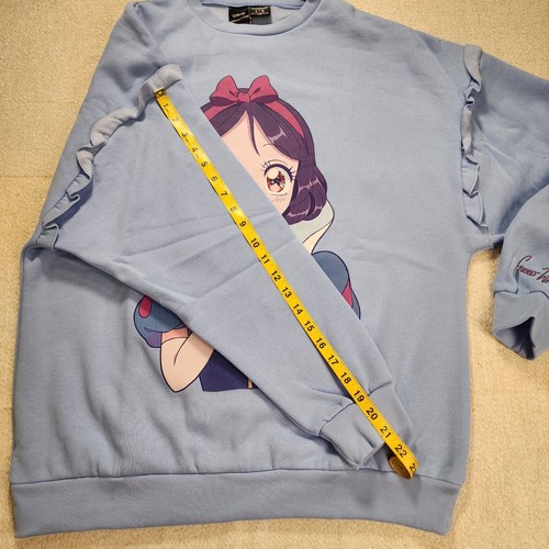 Cakeworthy Disney Princess Anime Snow White Sweatshirt Crewneck Pullover Women L - Picture 12 of 15