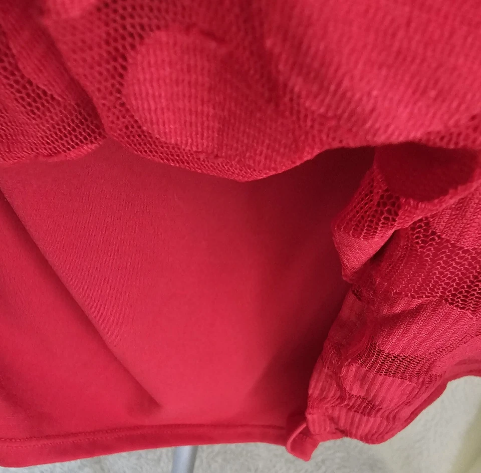 Camisa Top Blusa Para Mujer Alfani Talla M Mediana L Grande Manga 3/4 Cuello Redondo Forrada Foto 4 de 4