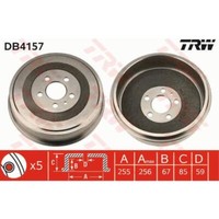 TRW Bremstrommeln Hinten Ø98Mm FüR Peugeot 806 221 Expert Kasten 222 Fiat