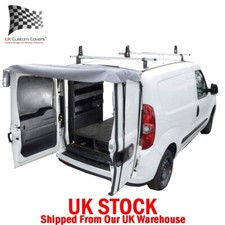 Vauxhall Opel Combo E Rear Barn Door Awning Cover (2018 Onwards) Grey 574