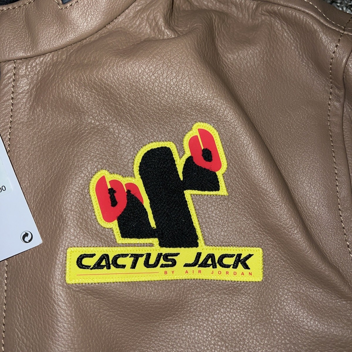 Jordan x Travis Scott Cactus Jack Women's Leather Jacket DX6168