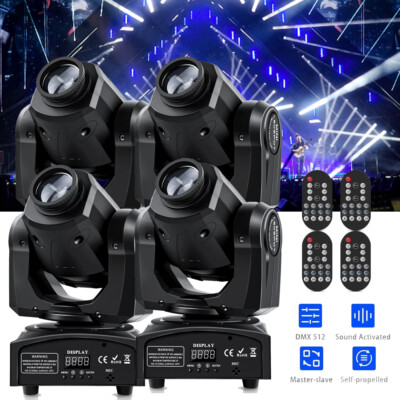 120W 8 Gobo Spot Beam Moving Head RGBW LED Bühnenlicht DMX Lichteffekt DJ Disco