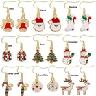 Christmas Novelty Earrings Available In Different Designs And Colours Great Gift