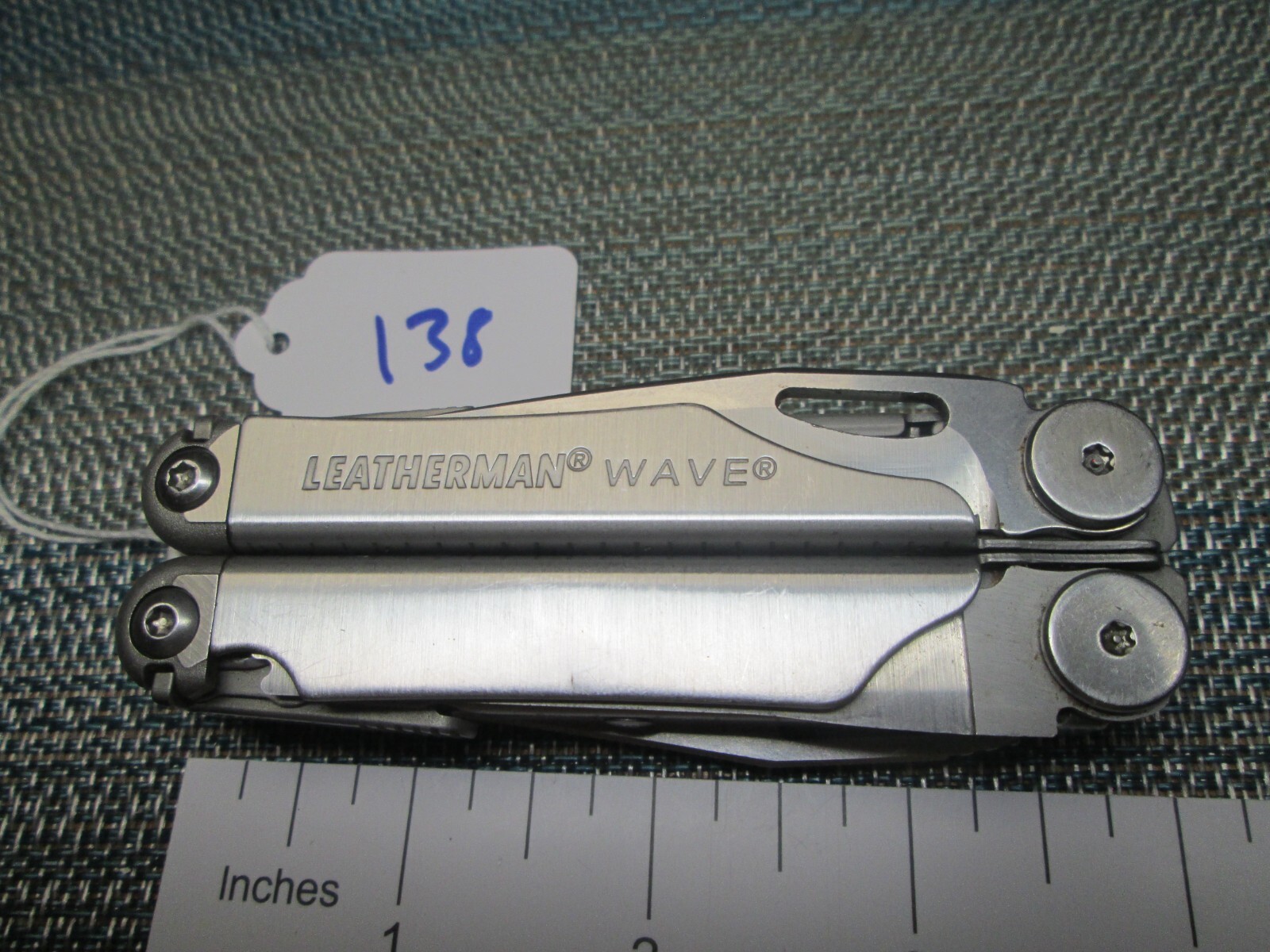 138 Stainless Leatherman Wave Multitool USA W/Pocket Clip eBay