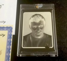 1979 Star Trek Topps Vault Mask Negative The Motion Picture #63 William Shatner
