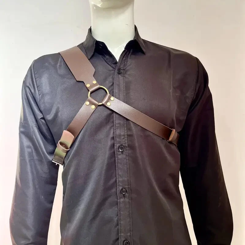 1pc Renaissance Viking Sword Sheath - Durable PU Leather, Intricately Detailed M - Image 2 of 2