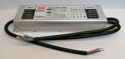 Mean Well ELG-200-48B Led Netzteil KSQ 200W 48V 4.16A CC + CV + dimmbar IP67