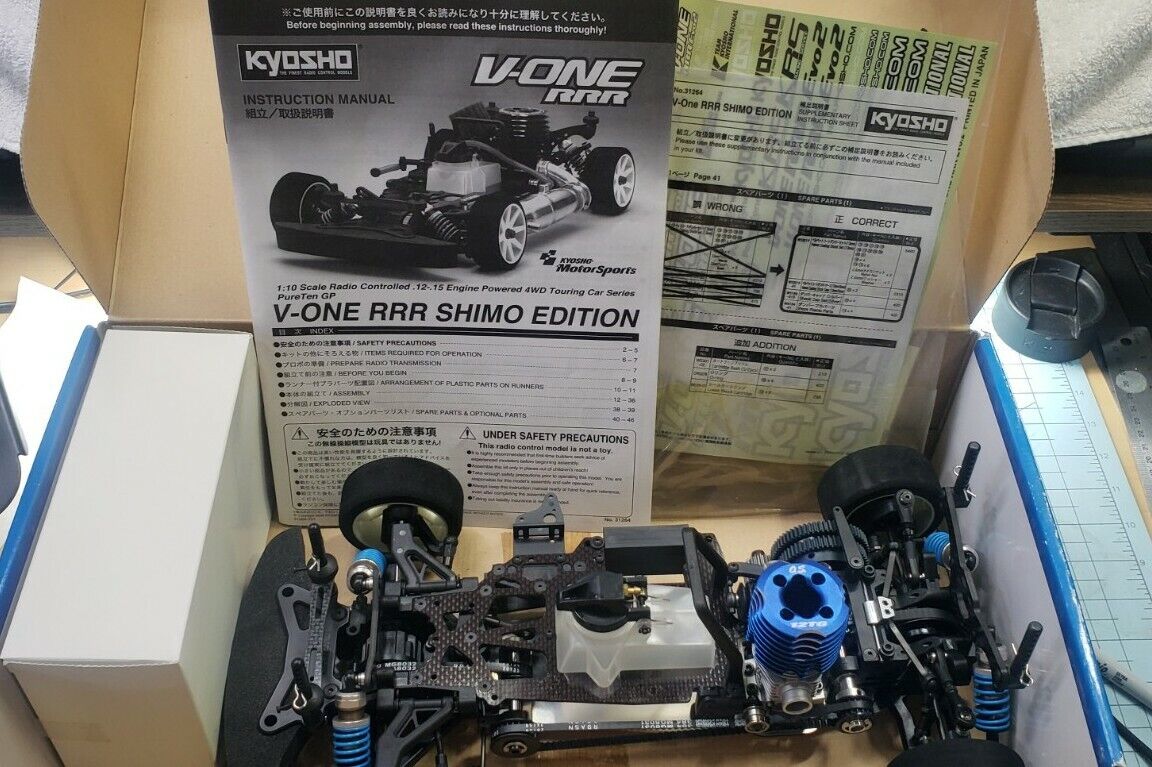 Kyosho V-One RRR Shimo Edition 1/10 Nitro Touring Car