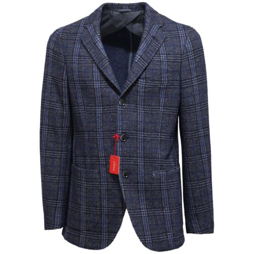 7526L Mens Jacket Blue ALTEA Wool Silk Jackets Coats Men - Picture 1 of 4