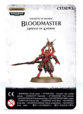 Bloodmaster Herald of Khorne Chaos Daemons Warhammer 40K Sigmar Combat Patrol