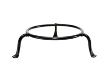 Basic Wrought Iron Display Ring Stands- 4.5 Inches Diameter x 2 Inches High