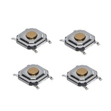 Set of 4 Micro Tactile Switches for Jaguar S X Type XJ XK XJR Remote Key Repair