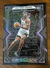 2021-22 OBSIDIAN ELECTRIC ETCH PURPLE RC DAY'RON SHARPE 05 /99 #175 Nets