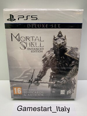 MORTAL SHELL ENHANCED EDITION DELUXE SET - SONY PS5 - NEW SEALED PAL NEW