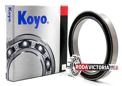 KOYO JAPAN 6817 2RS DEEP GROOVE BALL BEARING, RUBBER SEALED