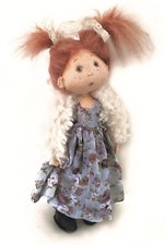 Cloth Art Doll Pattern  Autumn  by Jill Maas
