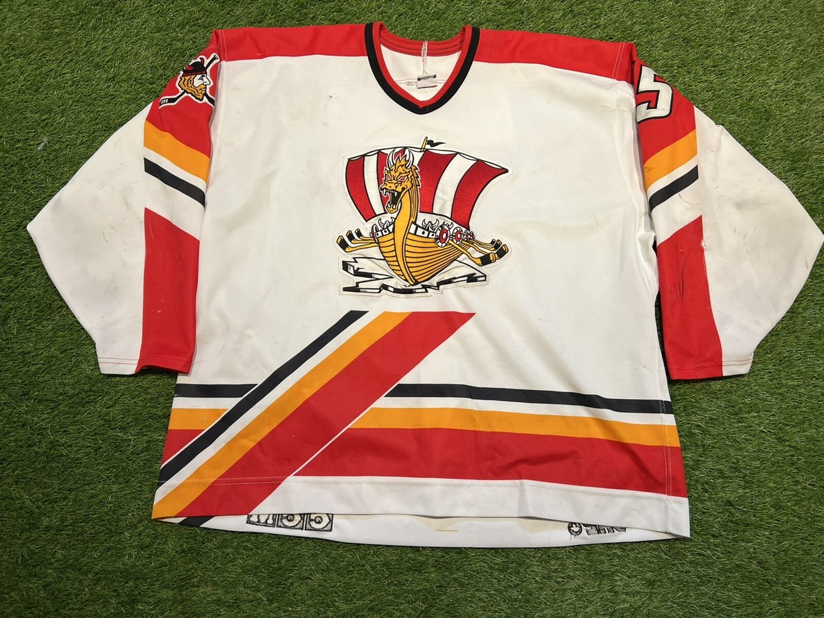 1997-99 Game Worn CCM Baie-Comeau Drakka Domenico Scali Hockey