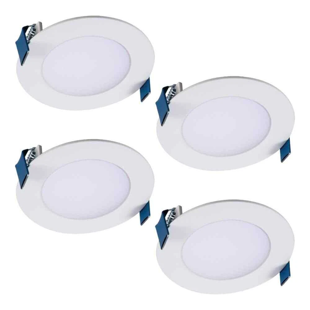 Halo HLB 4 in. Color Selectable Canless Recessed Integrated LED