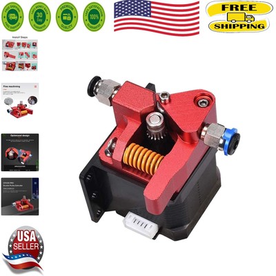 Lightweight Dual Gear 3D Printer Extruder: Upgrade Your Printing Game Today