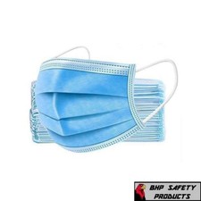 50 PCS Face Mask Medical Quality Surgical Dental Disposable 3-Ply Earloop