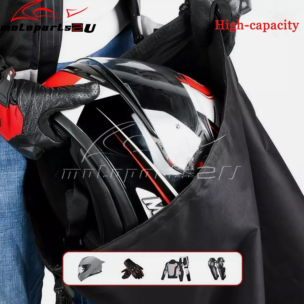 Motorcycle Helmet Bag Motorbike Carry Storage Bag Multi-function