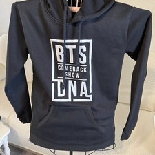 BTS K-Pop Boy Band Comeback Show Hoodie Pullover Sweatshirt Small