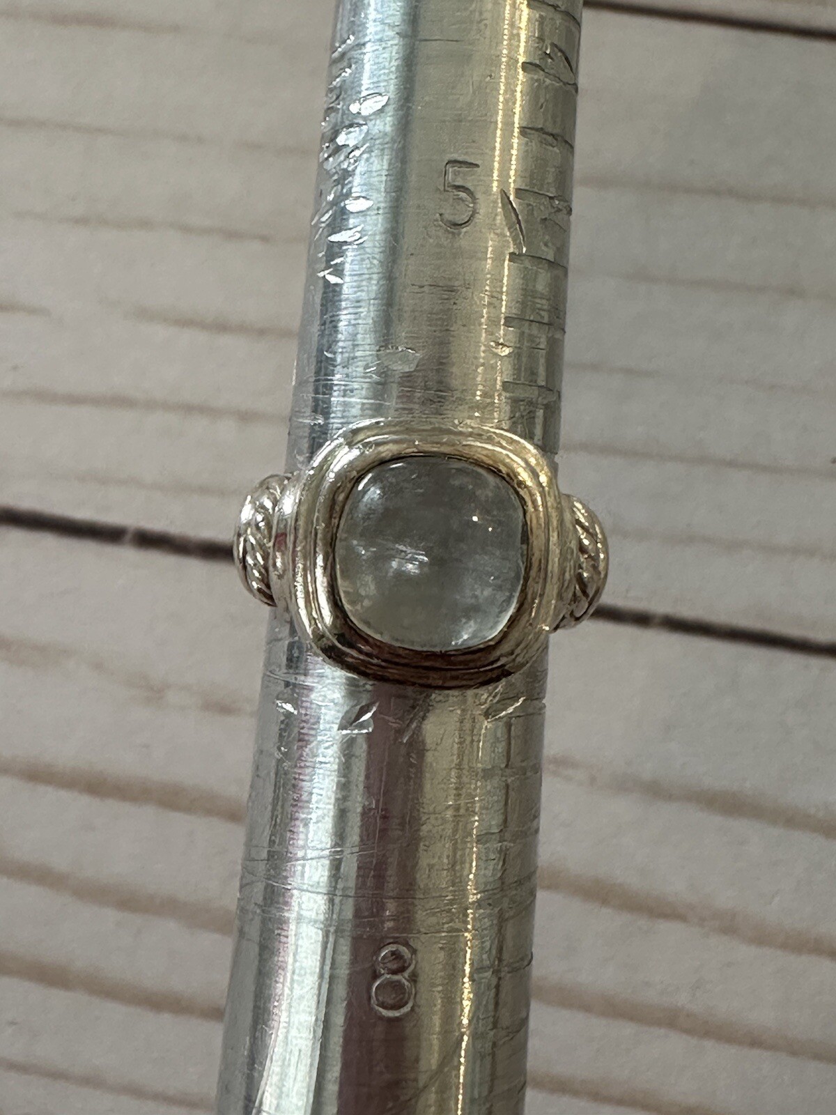 Gorgeous Unique Opalescent Sterling Silver Statem… - image 3