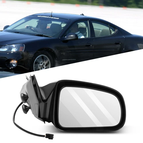 1 Piece Right Passenger Side For 2004-08 Pontiac Grand Prix Mirror Power Heated