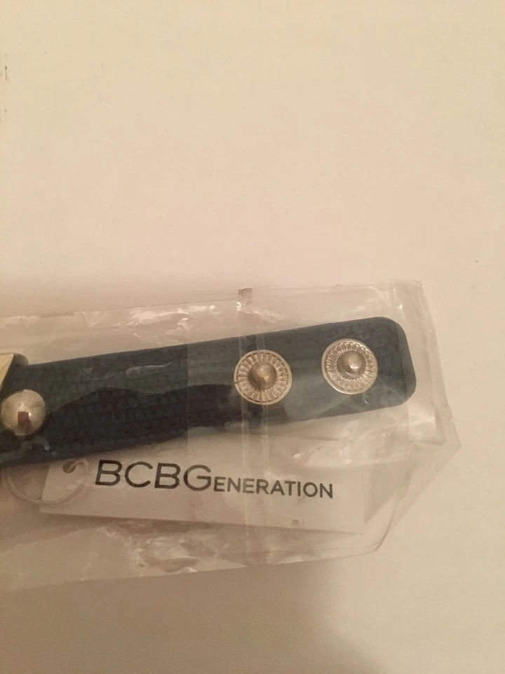 Pulsera a Presión Happy BCBGeneration Verde Y Plata Nueva con Etiquetas Foto 4 de 4