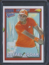 #7/10 *RAFAEL JODAR RC First US OPEN ROOKIE CARD 2026 + BGS/TOPPS CHROME or AUTO