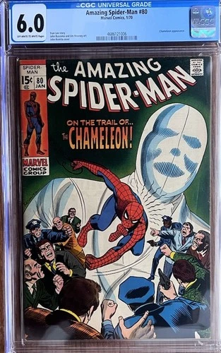 Amazing Spider-Man # 80 CGC 6.0 1970 Marvel Stan Lee! John Romita Sr!