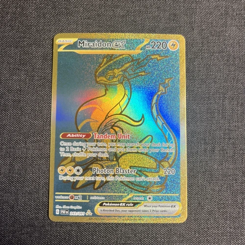 Miraidon ex 243/091 Paldean Fates Hyper Rare Pokemon TCG NM