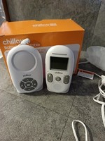 Chillax CB260 Audio Baby Monitor DECT LCD Screen 340m Range Temp Sensor