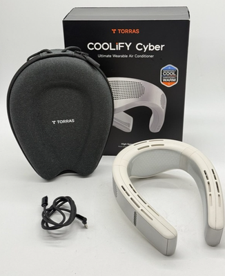 TORRAS Coolify Cyber Neck Air Conditioner Fan, Portable Wearable
