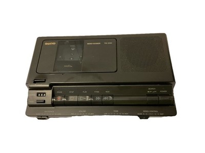 SANYO Memo-Scriber TRC-8080 Compct Cassette OHNE Netzteil/Zubehör 1809