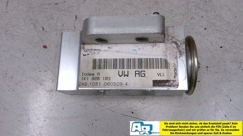 Expansionsventil Klimaanlage 1K1820103 Audi A3 1.4 Tfsi S tronic Bj 2009 8P