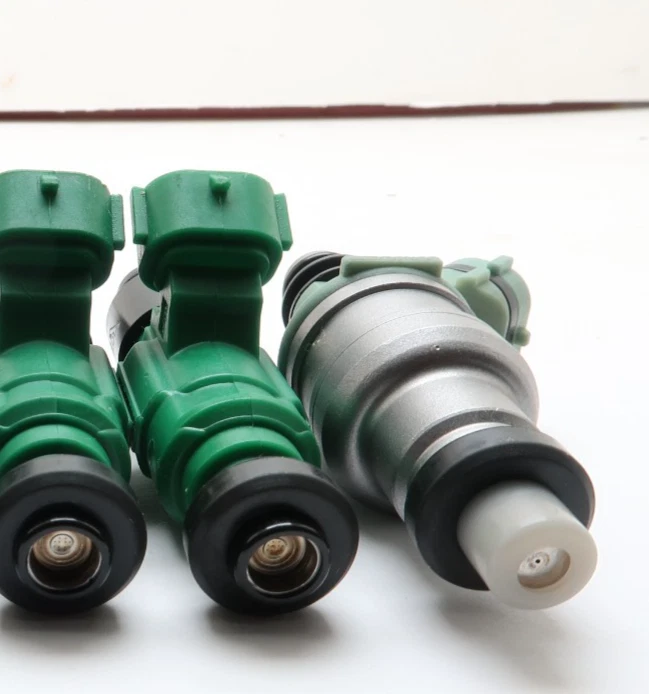 SET 6 FUEL INJECTORS BOSCH FOR TOYOTA LAND CRUISER L6 4.0 88-92 UPGRADE 12-HOLE - Image 3 of 3