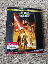 Star Wars Episode VII The Force Awakens 4K Ultra HD+Bluray+Digi w/ Slipcover