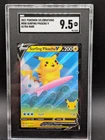 2021 Pokemon Celebrations SGC 9.5 #008 Surfing Pikachu V Ultra Rare
